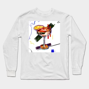 Margarita with Lemon Long Sleeve T-Shirt